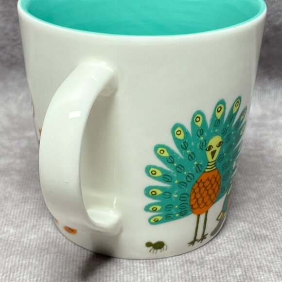 Starbucks 2008 New Bone China Coffee Mug With Colorful Animal Design 10oz - Picture 7 of 11